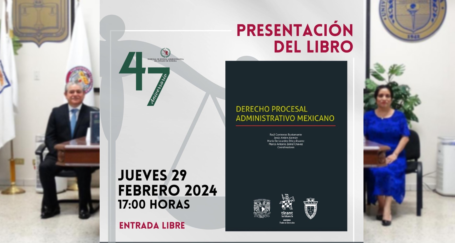 Presentación del Libro Derecho Procesal Administrativo Mexicano