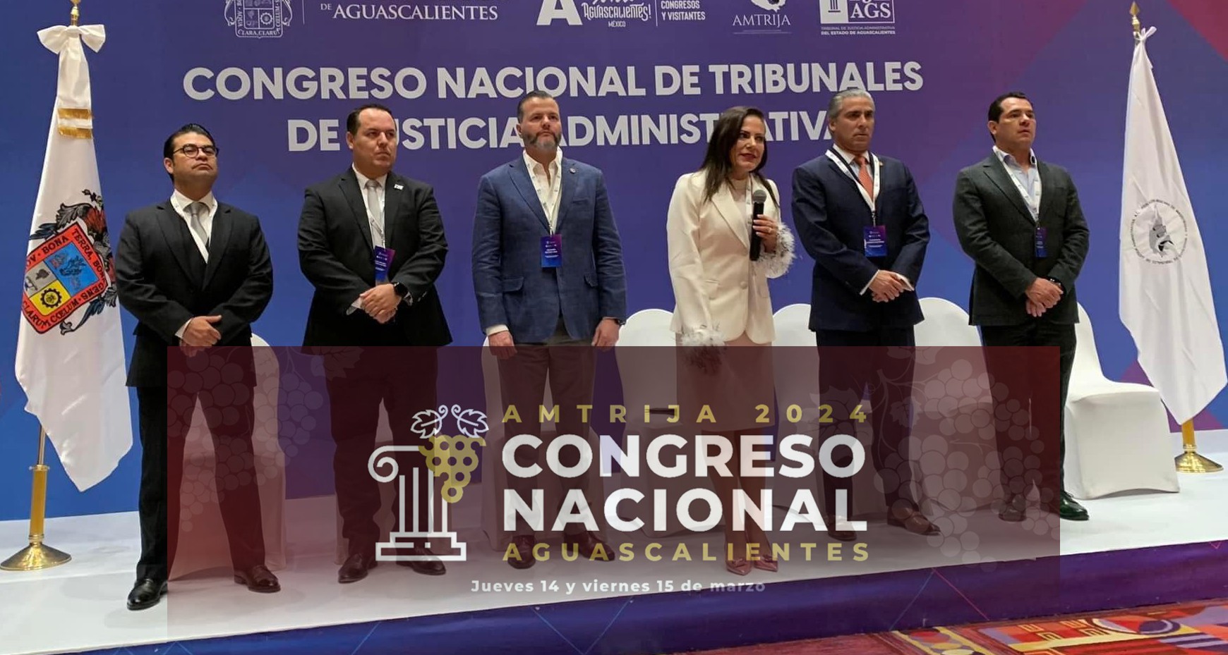 Congreso Nacional AMTRIJA celebrado en Aguascalientes